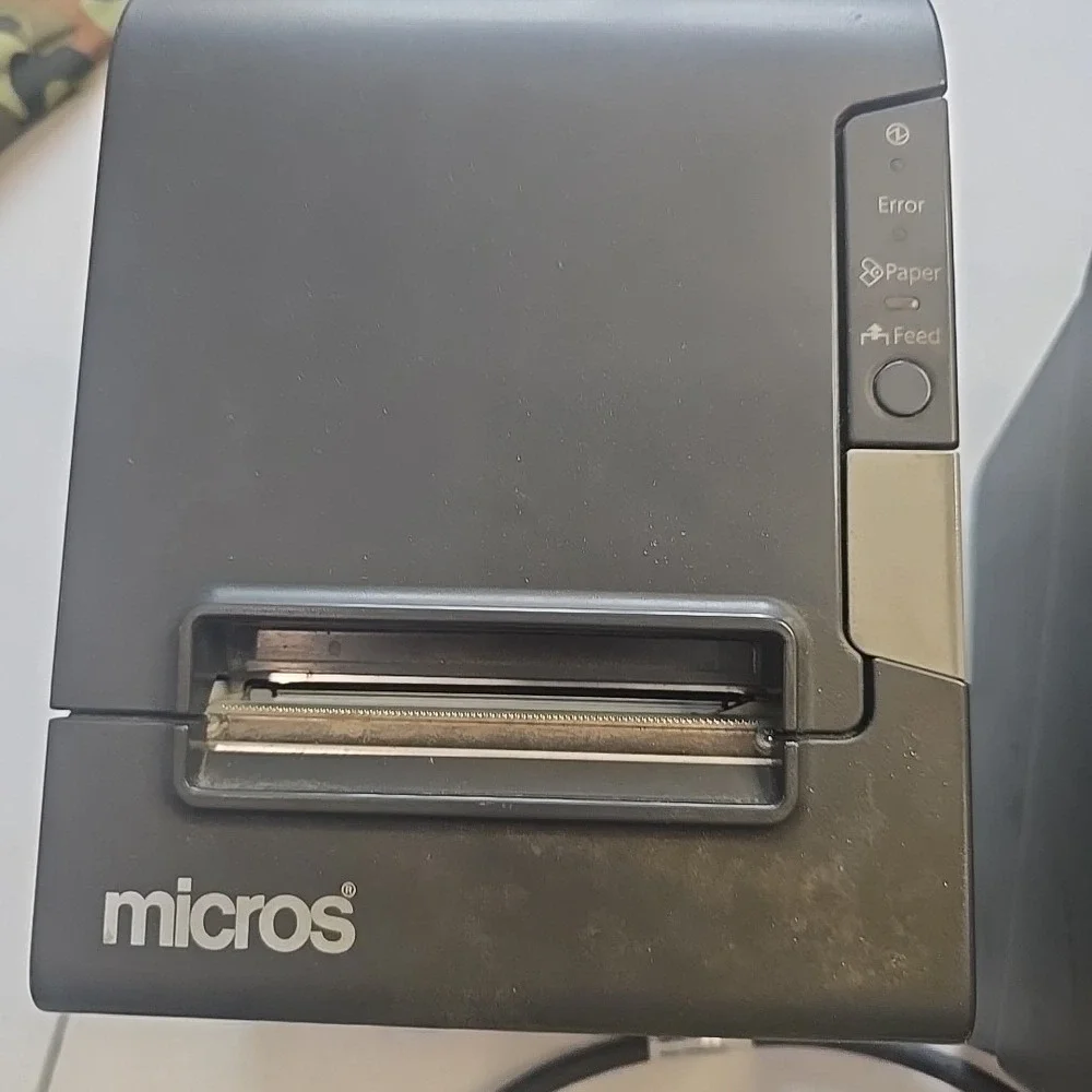 Epson‎ Micros TM-T88V M244A Serial Thermal POS Receipt Printer Lot Of 2